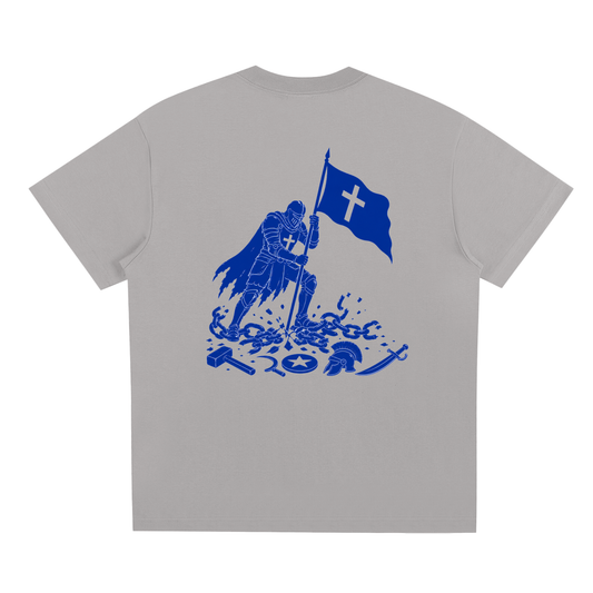 Blue Stand Firm Tee