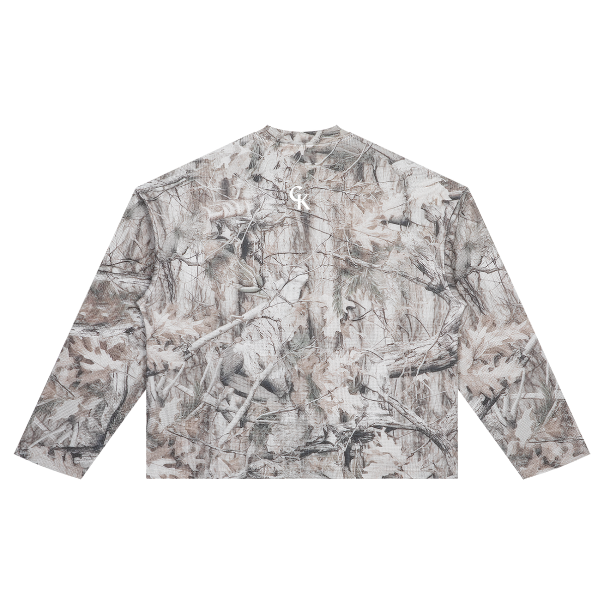 Winter Camo Waffle Long Sleeve