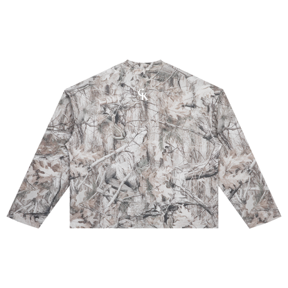Winter Camo Waffle Long Sleeve