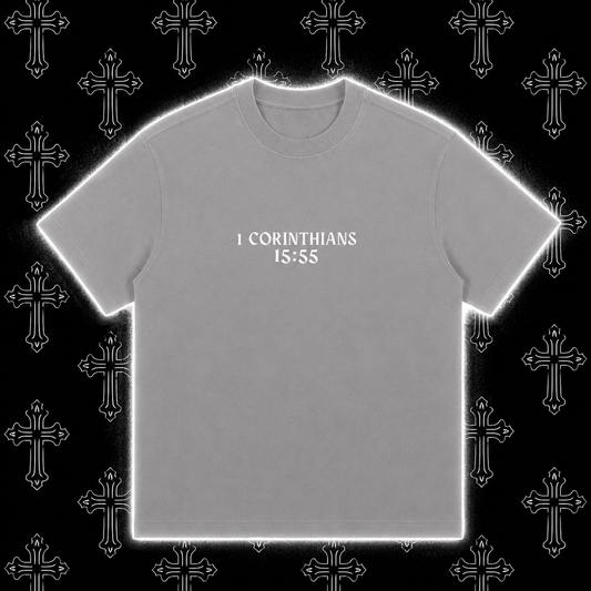 “Where is thy sting?” Tee