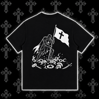 Black Stand Firm Tee